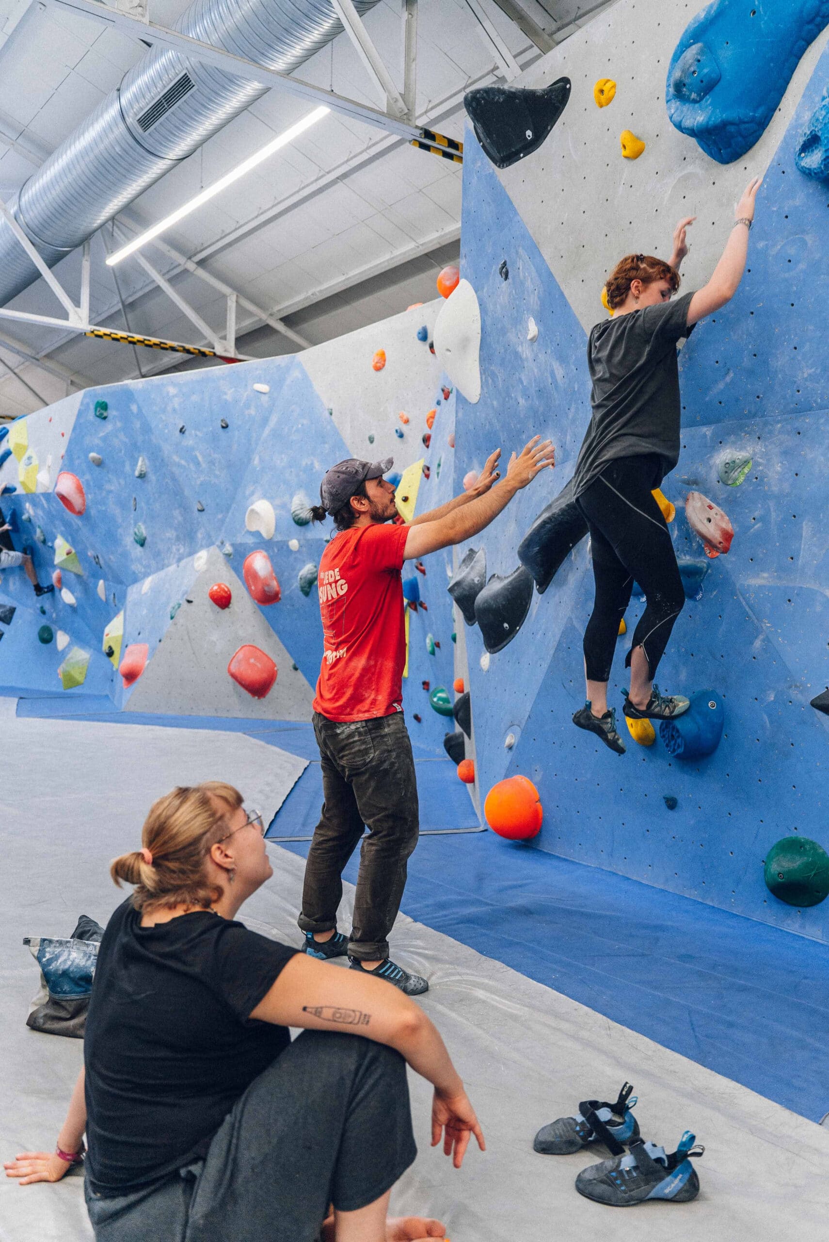 Boulder kostenloses Sturztraining