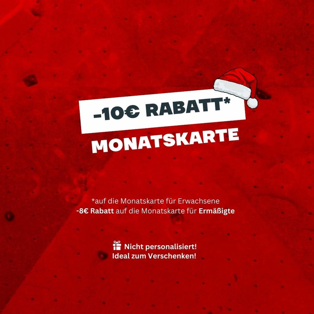 Monatskarte - XMAS Aktion 2025